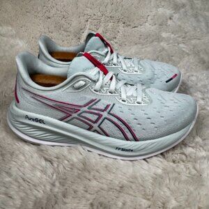 Asics Gel-Cumulus 26 Light Teal Pink Running Shoes Women’s Size 6 US PureGel